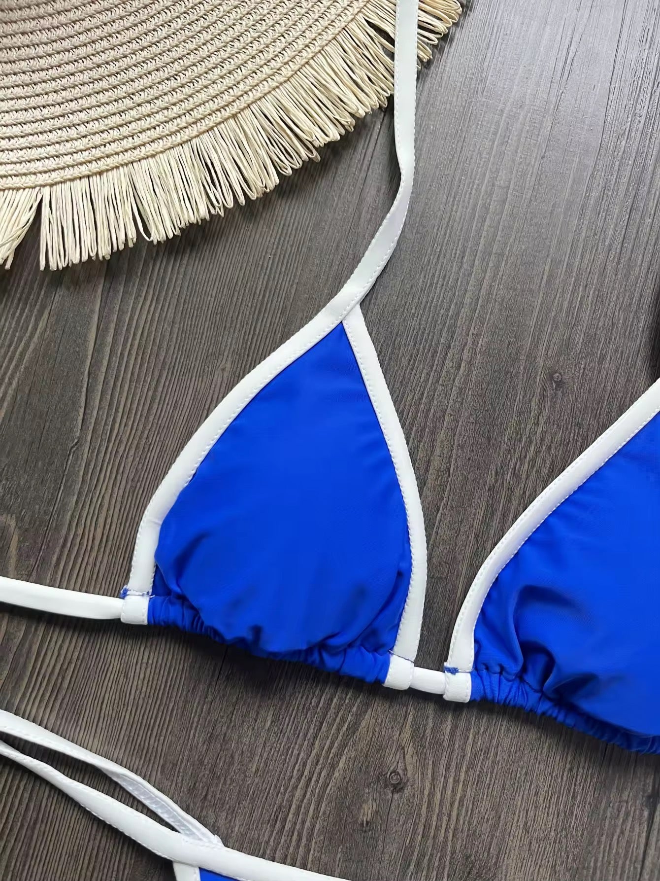 Beachwear | Bikini Brasil Tropical – Stampa Verde e Oro