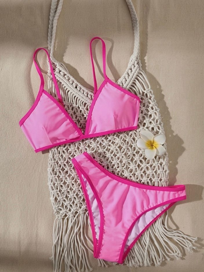 Beachwear | Bikini Pitaya – Rosa Tropicale
