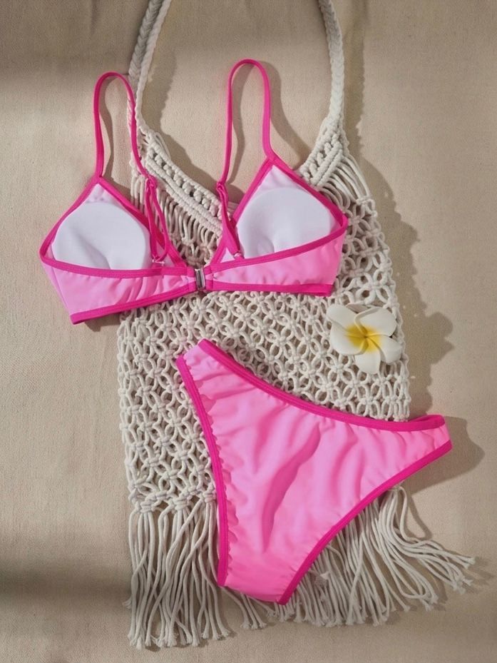 Beachwear | Bikini Pitaya – Rosa Tropicale